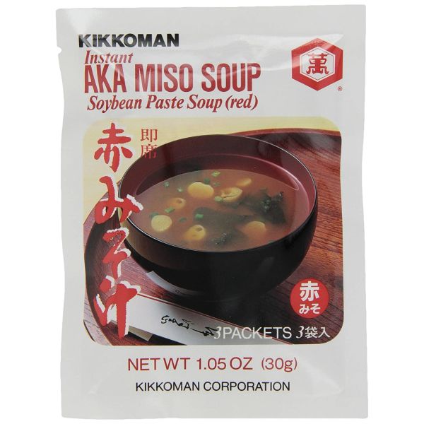 KIKKOMAN: Instant Aka Miso Soup, 1.05 oz
