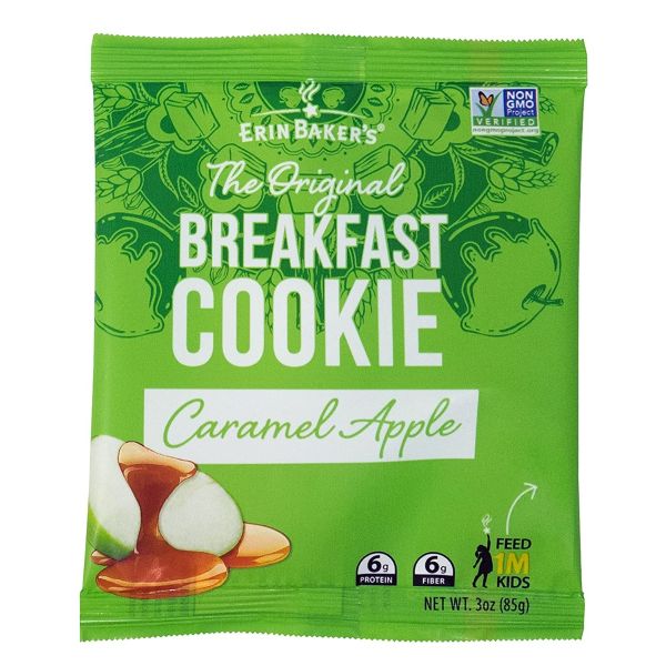 ERIN BAKERS: Cookie Brkfst Crml Apple, 3 oz