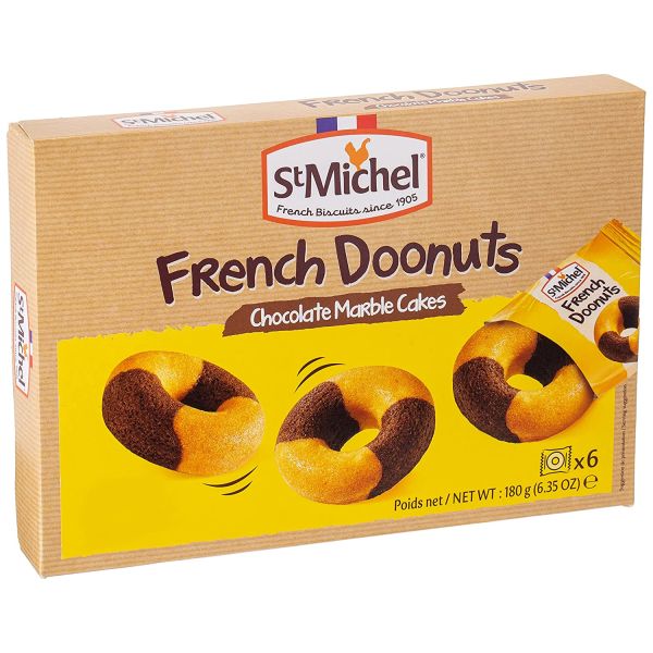 ST MICHEL: French Doonuts Mrbl Cake, 6.35 oz