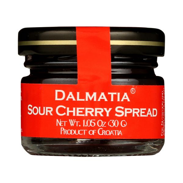 DALMATIA: Spread Sour Cherry Mini Jar, 1.05 oz