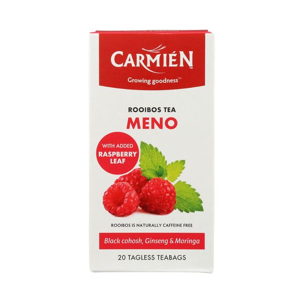 CARMIEN: Tea Meno Rooibos W Raspberry L, 50 GM