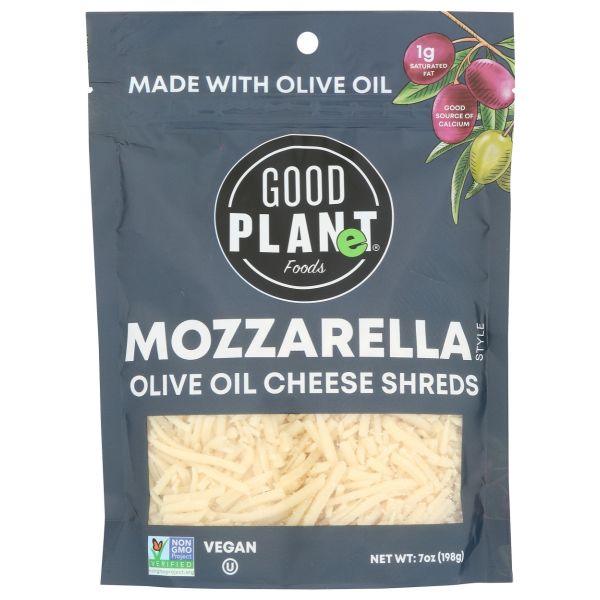 GOOD PLANET FOODS: Cheese Mzzrll Olvol Shrd, 7 oz