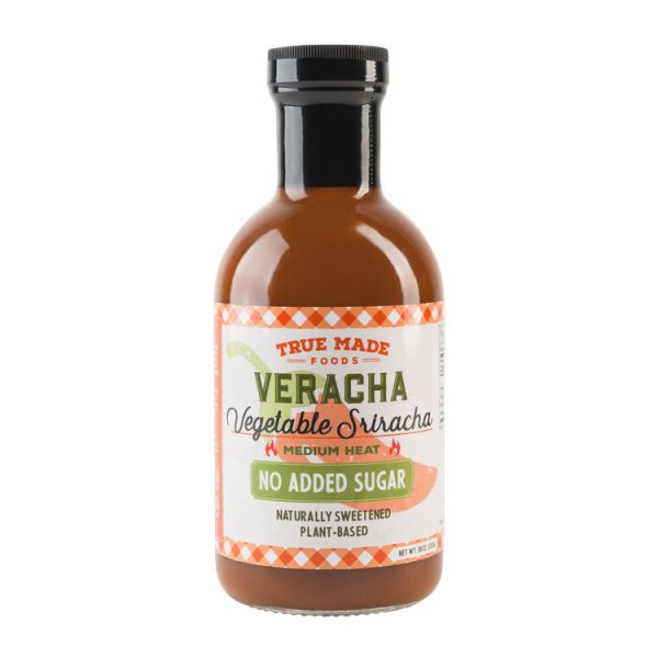 TRUE FOODS: Veracha Vegetable Sriracha Sauce Medium Heat, 18 oz