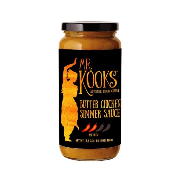 MR KOOK: Butter Chicken Simmer Sauce, 16.5 oz