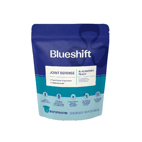 BLUESHIFT NUTRITION: Joint Defense Blackberry Peach 14Ct, 3.28 oz