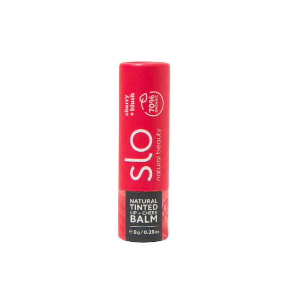 SLO: Natural Lip and Cheek Tint Cherry Blush, 0.25 oz