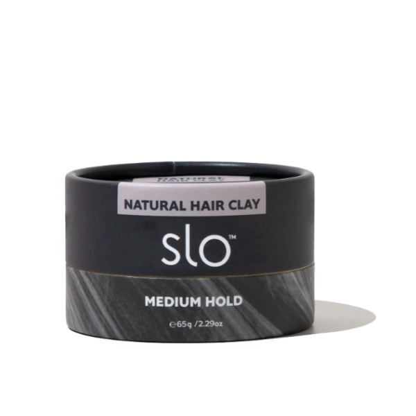 SLO: Natural Hair Clay Medium Hold, 2.29 oz