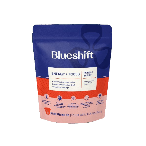 BLUESHIFT NUTRITION: Energy Focus Forest Berry 14Ct, 4.02 oz