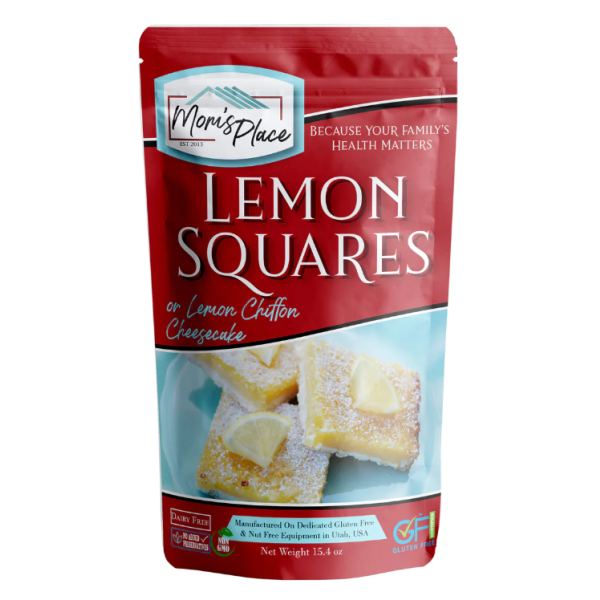 MOMS PLACE: Lemon Squares Mix, 15.3 oz