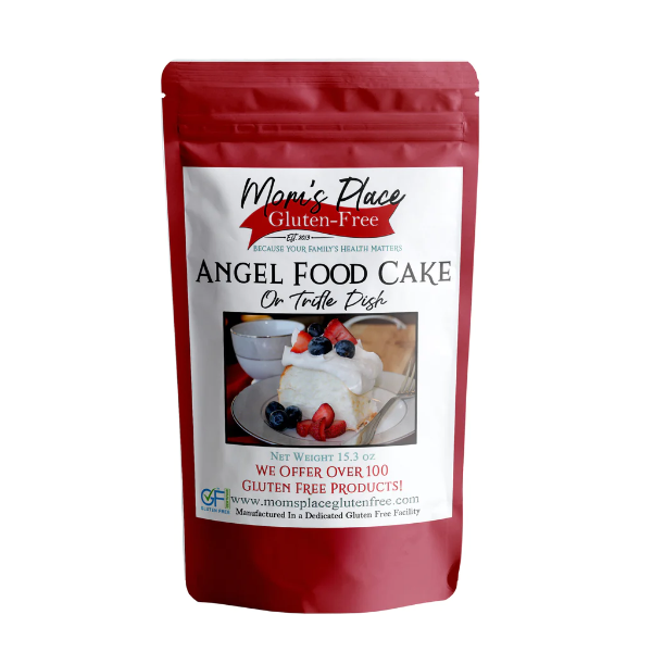 MOMS PLACE: Angel Food Cake Mix, 15.3 oz