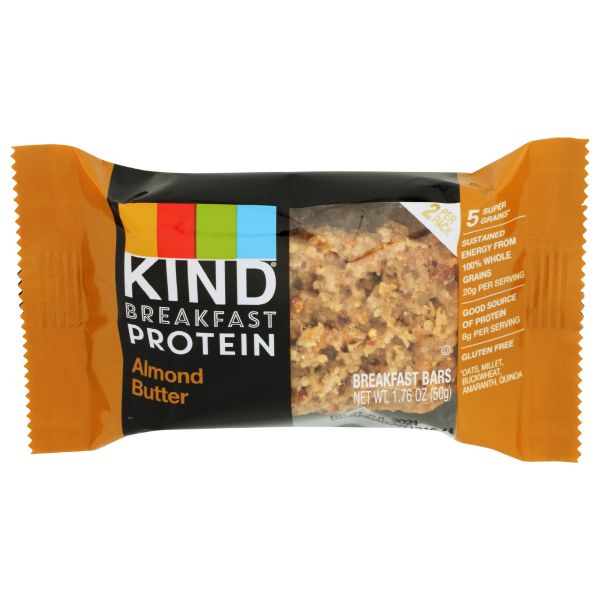 KIND: Almond Butter Protein Breakfast Bars, 1.76 oz