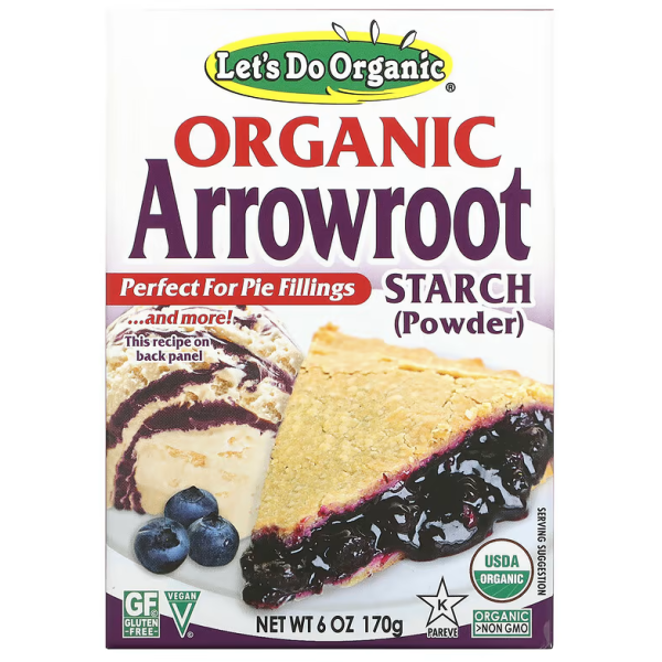 LETS DO ORGANICS: Organic Arrowroot Starch, 6 oz