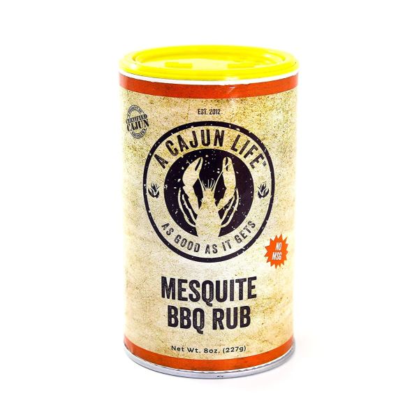 A CAJUN LIFE: Mesquite Bbq Rub, 8 oz