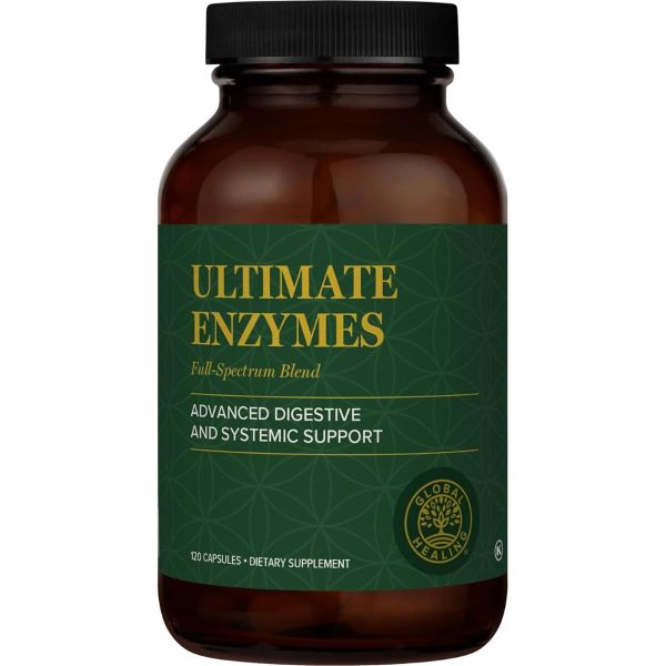 GLOBAL HEALING: Ultimate Enzymes, 120 cp