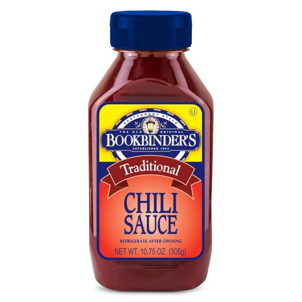 BOOKBINDERS: Chili Sauce, 10.75 oz
