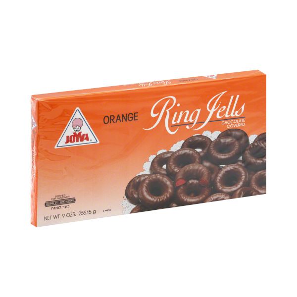 JOYVA: Orange Jell Rings, 9 oz