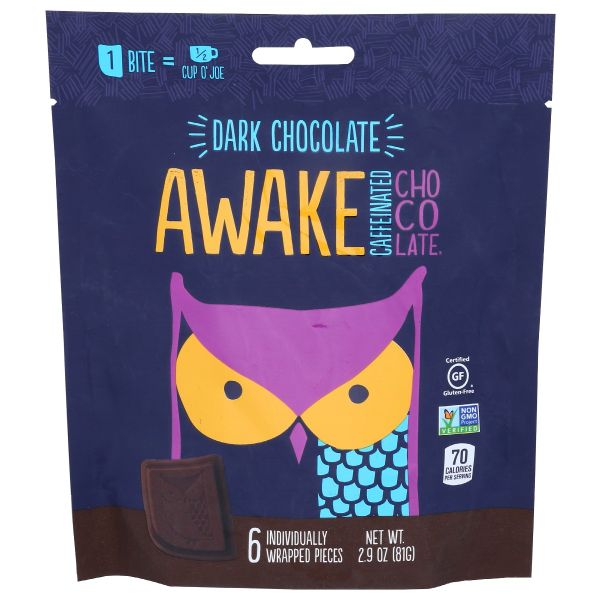 AWAKE: Dark Chocolate, 2.9 oz