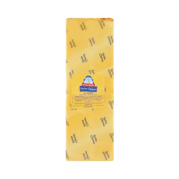 AMMERLANDER: Swiss Cheese Loaf 2 Count 6.5 Lb. 13.2 lb