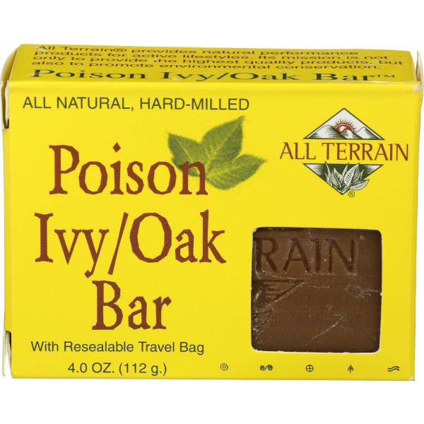 ALL TERRAIN: Poison Ivy Oak Soap Bar, 4 oz