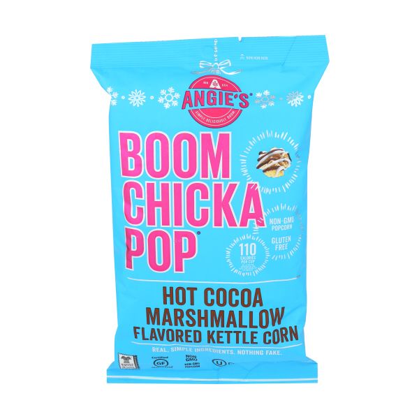 ANGIE'S: Hot Cocoa Marshmallow Flavored Kettle Corn, 4.5 oz