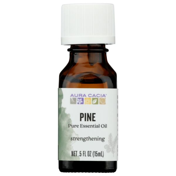 AURA CACIA: Pine Essential Oil, 0.5 oz