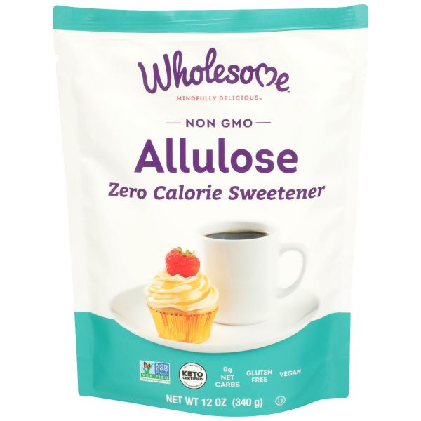 WHOLESOME: Allulose Zero Calorie Granulated Sweetener, 12 oz