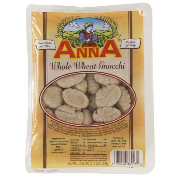 ANNA: Whole Wheat Gnocchi, 17.6 oz