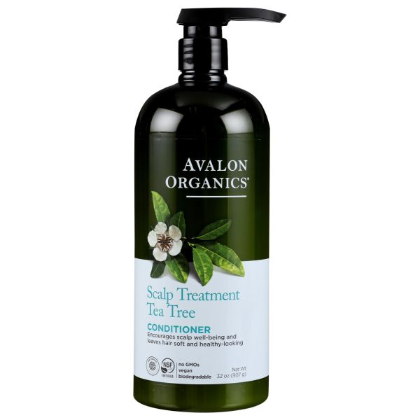 AVALON ORGANICS: Scalp Treatment Tea Tree Conditioner, 32 oz