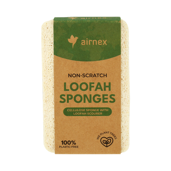 AIRNEX: Loofah Sponge, 1 pc