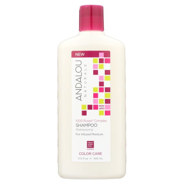 ANDALOU NATURALS: 1000 Roses Complex Color Care Shampoo, 11.5 oz