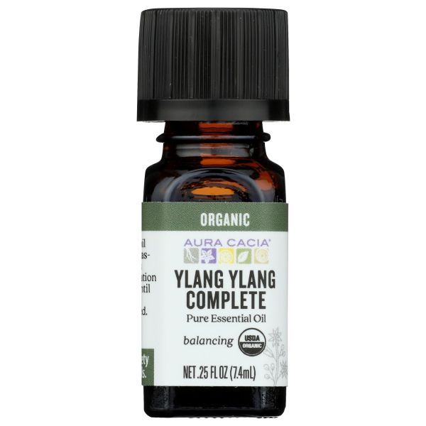 AURA CACIA: Ylang Ylang Complete Essential Oil, 0.25 oz