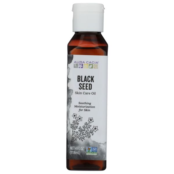 AURA CACIA: Black Seed Skin Care Oil, 4 oz