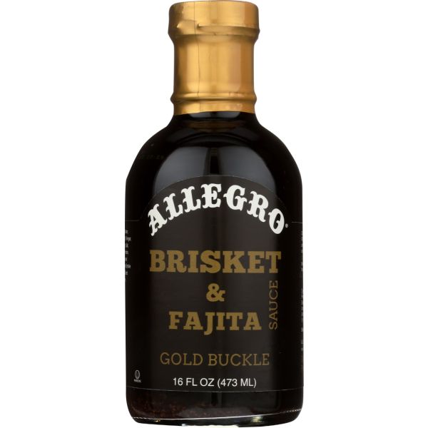 ALLEGRO: Gold Buckle Brisket Fajita Sauce, 16 oz