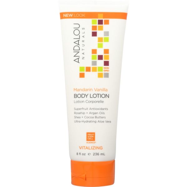 ANDALOU NATURALS: Mandarin Vanilla Body Lotion, 8 oz