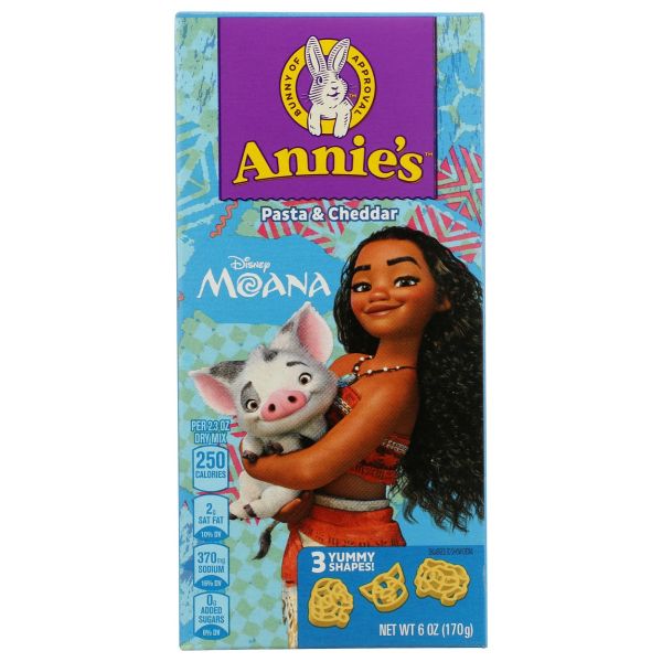 ANNIES HOMEGROWN: Moana Macaroni and Cheese, 6 oz