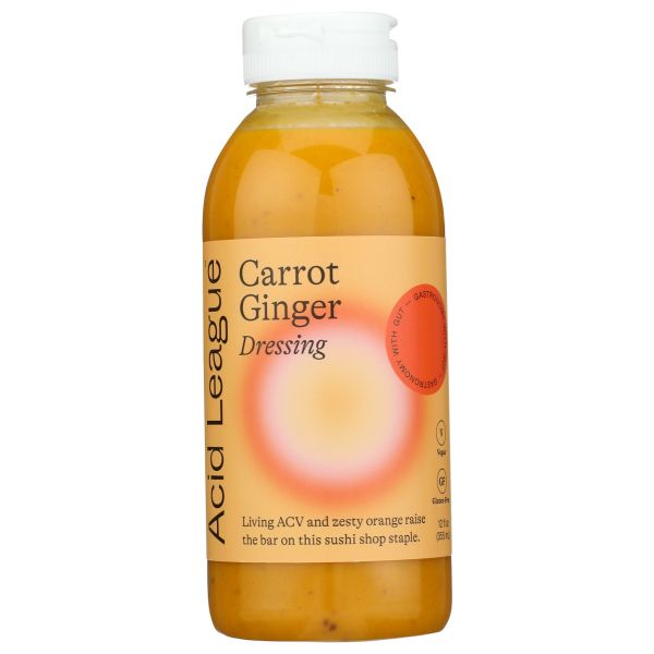ACID LEAGUE: Carrot Ginger Dressing, 12 fo