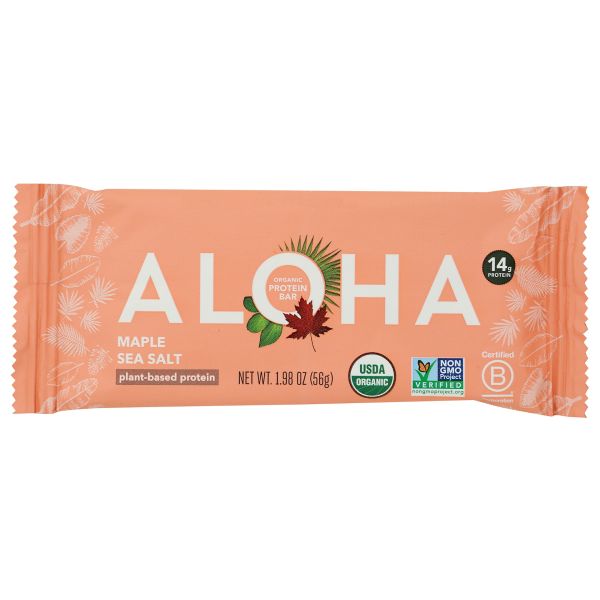 ALOHA: Maple Sea Salt Bar, 1.98 oz