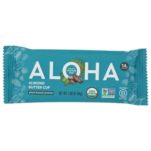 ALOHA: Almond Butter Cup Bar, 1.98 oz