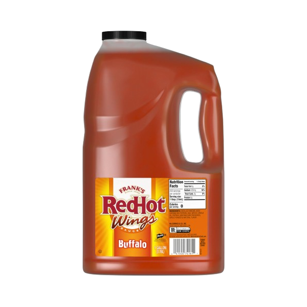 FRANKS: RedHot Original Buffalo Wings Sauce, 1 ga