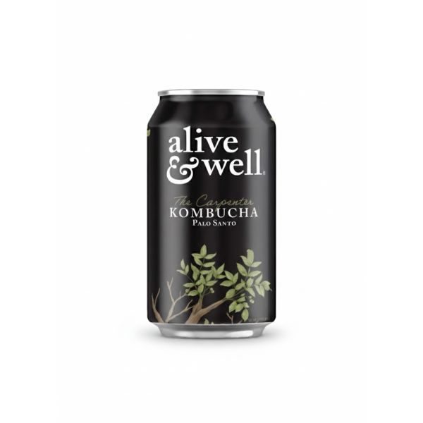 ALIVE AND WELL KOMBUCHA: Palo Santo Kombucha, 12 fo