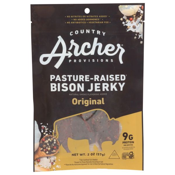 ARCHER: Original Bison Jerky, 2 oz