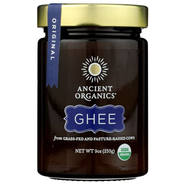 ANCIENT ORGANICS: Original Ghee, 9 oz