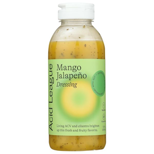ACID LEAGUE: Mango Jalapeno Dressing, 12 fo