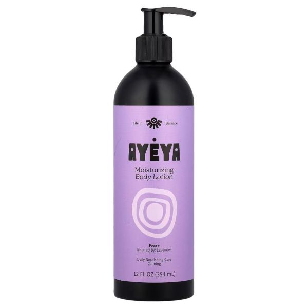 AYEYA: Peace Moisturizing Body Lotion, 12 fo