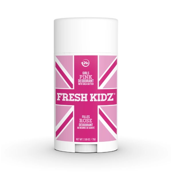 FRESH KIDZ: Girls Pink Stick Deodorant, 3 oz