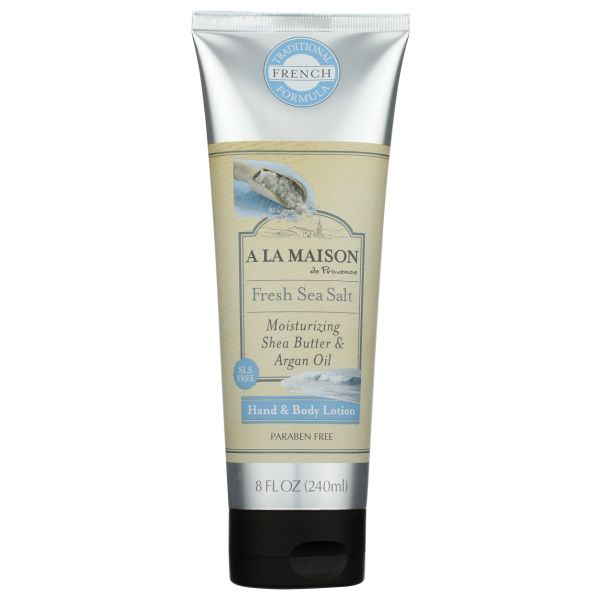 A LA MAISON: Fresh Sea Salt Hand and Body Lotion, 8 fo