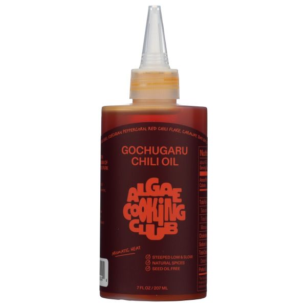 ALGAE COOKING CLUB INC: Gochugaru Chili Infused Oil, 7 oz