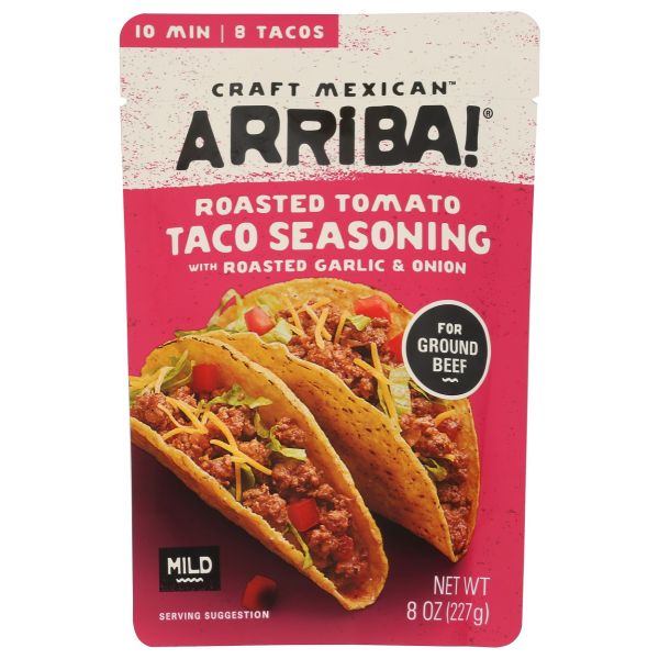 ARRIBA: Roasted Tomato Taco Seasoning, 8 oz