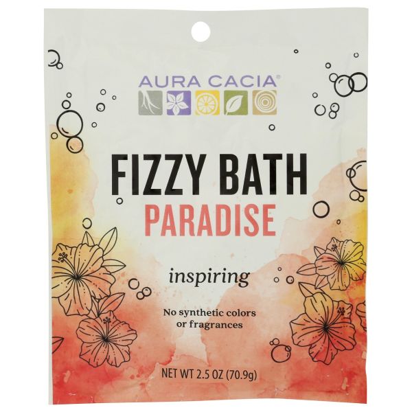 AURA CACIA: Paradise Fizzy Bath, 2.5 oz