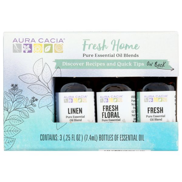 AURA CACIA: Fresh Home Essential Kit, 1 ea